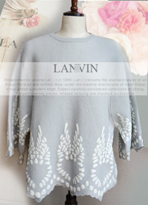 lanvi*  snow sweater ;로맨틱하고 포근한 겨울을 위한 강추 아이템!!