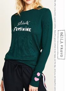 BELLA FREU*(or) Feminine wool sweater;$420.00 슬리브 하트 포인트가 보기만해도 사랑스러움 가득~~한!! ;피팅추가