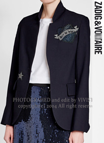 Zadi*&amp; Voltaire(or) Embellished Jacket;$380.00 디테일이 남다른 핏감 보장되는 트라우저!!