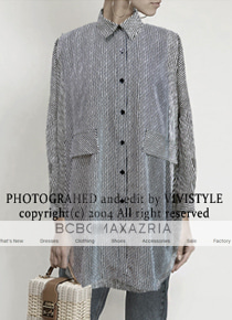 BCB*(or) maxazria oversized tunic shirts - 시크하고 스타일리시한 감각의 실크셔츠~^^ ;피팅추가
