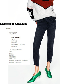 Alexander Wan*(or) dark jeans;한 번 입어보면 중독되는 피팅감/기모로 만나보셔요~ !!