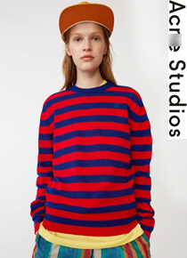 Acne Studio*(or) Crewneck Sweater ;$340.00 0페이스로고 매력적인 스웨터를 하프 프라이스로 만나보셔요^^