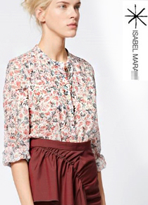 Isabel Maran*  floral blouse;비비언니 먼저 찜한 소장각 블라우스!!