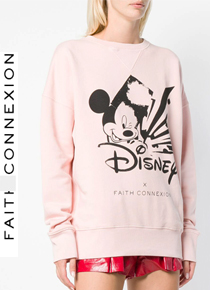 Faith Connexio*(or) Disney sweatshirt; $355.00 오버사이즈의 여유로움과 특별한 코디가 필요없는 잇아이템!!;피팅추가