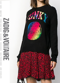 Zadig &amp; Voltair*(or) Funky Sweater $480.00 소장가치 가득!!입으면 더 기분 좋아지는 스웨터~