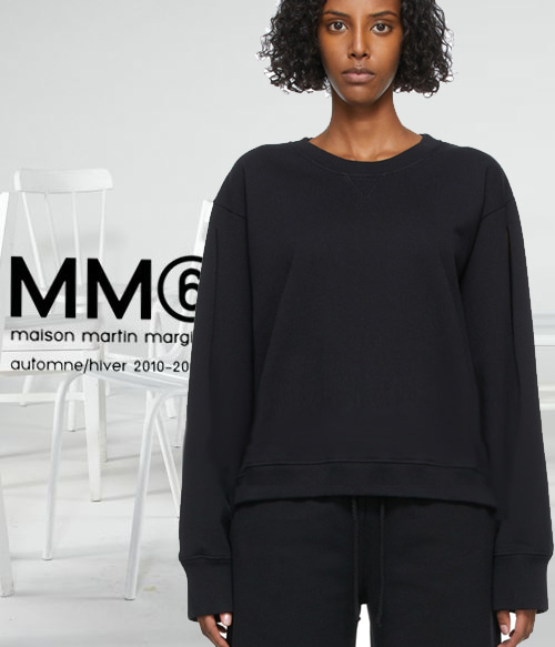 MM6(or) Maison margiel* sweatshirts;뒷모습에 반하고마는 플리츠 맨투맨!!반전매력~~ ;피팅추가