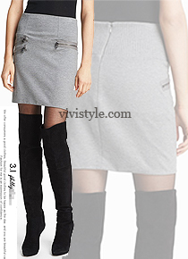 3.1 phillip li*(or) zip detail skirt ;정로의 디테일이 그대로 느껴지는 너무 이쁜 스컷!!